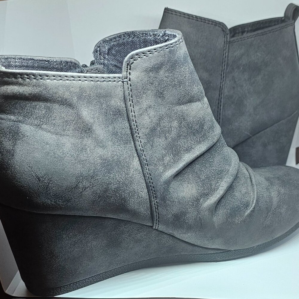 Gray Wedge Shoe from Maurices